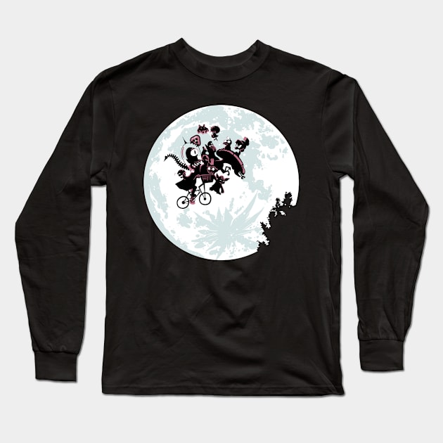 Extra Terrestrials Long Sleeve T-Shirt by glenbrogan